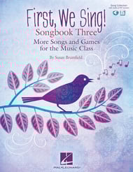cover First, We Sing! Songbook #3 Book, Online Audio & PDF